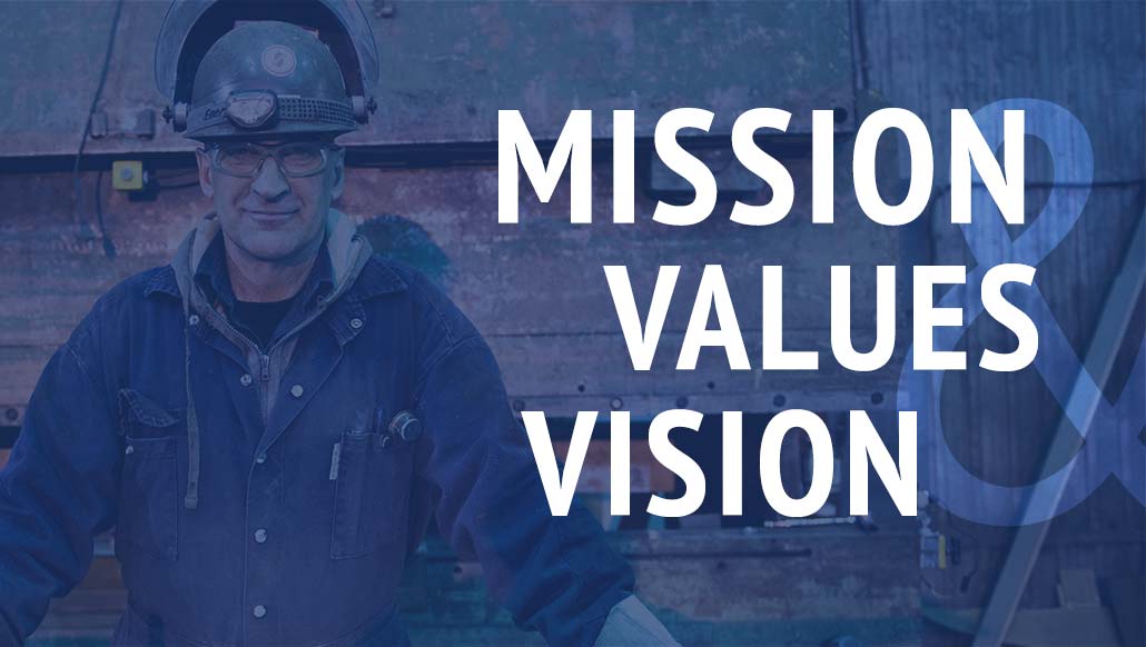 Mission Values Vision